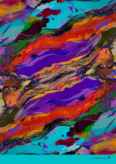Digital Arts titled "digital abstraction…" by Oxana Kolyagina, Original Artwork, Digital Painting