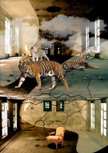 "Finished", digital illustration Digital Arts titled ""Finished", digital…" by Oxana Kolyagina, Original Art, Digital Painting