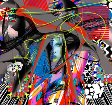 Цифровое искусство под названием "№22" - Oxana Kolyagina, Подлинное произведение искусства, Цифровая живопись