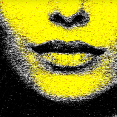 Цифровое искусство под названием "lips" - Oxana Kolyagina, Подлинное произведение искусства, Фотомонтаж