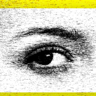Цифровое искусство под названием "eye" - Oxana Kolyagina, Подлинное произведение искусства, Фотомонтаж