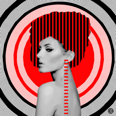 Цифровое искусство под названием "№10" - Oxana Kolyagina, Подлинное произведение искусства, Коллажи