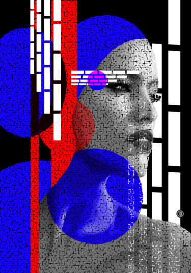 Цифровое искусство под названием "new technique №4" - Oxana Kolyagina, Подлинное произведение искусства, Цифровая живопись