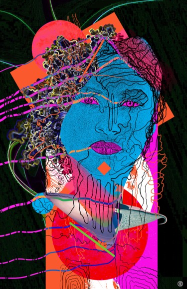 Цифровое искусство под названием "Collages, stylizati…" - Oxana Kolyagina, Подлинное произведение искусства, Цифровая живопи…