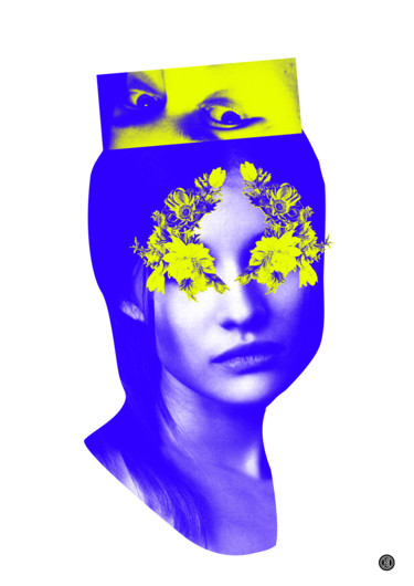 Цифровое искусство под названием "№5" - Oxana Kolyagina, Подлинное произведение искусства, Коллажи