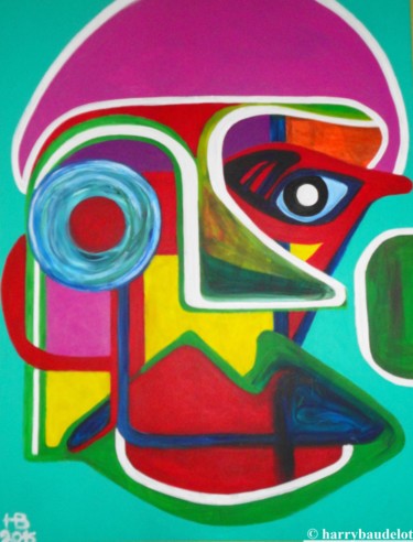 Peinture intitulée "6-2015.jpg" par Harry Baudelot, Œuvre d'art originale, Acrylique