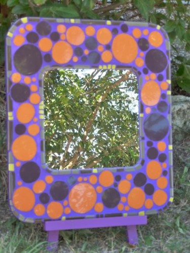 Sculpture intitulée "orange" par O'Zaïk, Œuvre d'art originale