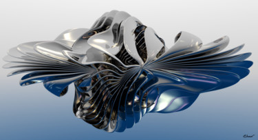 Digitale Kunst mit dem Titel "TFC-10-3-135x73" von Patrice Elmer, Original-Kunstwerk, 3D Modellierung