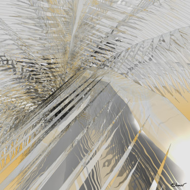 Digital Arts titled "palms-2-72x72-signe…" by Patrice Elmer, Original Artwork, 3D Modeling