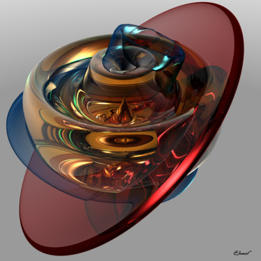 Digital Arts titled "freeform-5-2-1-0-90…" by Patrice Elmer, Original Artwork, 3D Modeling