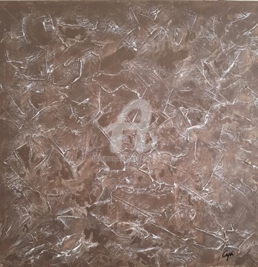 Peinture intitulée "Fissure" par Cya, Œuvre d'art originale, Acrylique