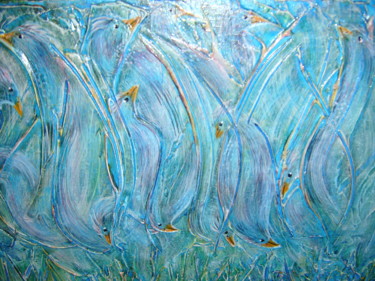 Painting titled "For The Birds" by P.K. Brasby, Original Artwork