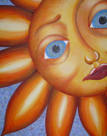 Painting titled "Serenity Sol" by P.K. Brasby, Original Artwork