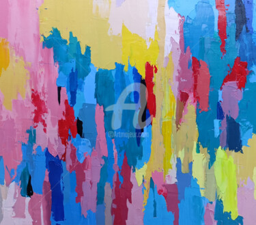 "Pulse of painting" başlıklı Tablo P. Lee tarafından, Orijinal sanat, Petrol artwork_cat. üzerine monte edilmiş