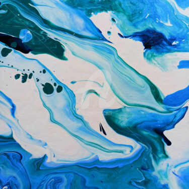 Картина под названием "Sea harmony1" - P. Lee, Подлинное произведение искусства, Масло