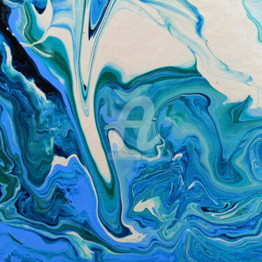 Картина под названием "Sea harmony2" - P. Lee, Подлинное произведение искусства, Масло