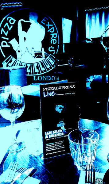 PizzaExpress Jazz Club Soho-London Photographie intitulée "PizzaExpress Jazz C…" par Pablo Guillamon, Œuvre d'art originale, Impression numérique