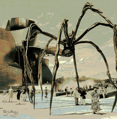 「Bilbao-Guggenheim-"…」というタイトルの写真撮影 Pablo Guillamonによって, オリジナルのアートワーク, デジタル