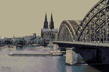 Photographie intitulée "Köln-1" par Pablo Guillamon, Œuvre d'art originale, Photographie numérique