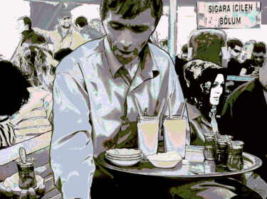 Fotografie mit dem Titel "Tea on the Bosphoru…" von Pablo Guillamon, Original-Kunstwerk, Digitale Fotografie