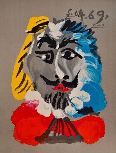 Incisioni, stampe intitolato "Series of “Imaginar…" da Pablo Picasso, Opera d'arte originale, Litografia