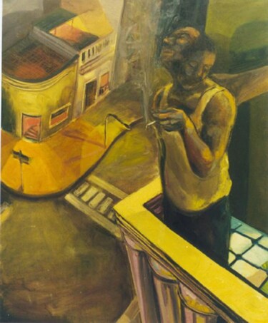 Peinture intitulée "Madrugadas en Rigo" par Pablo Scioti, Œuvre d'art originale