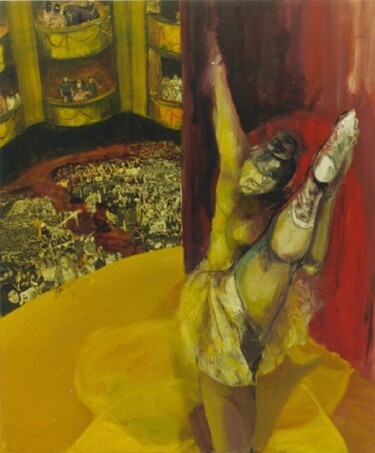 Pintura titulada "Teatro" por Pablo Scioti, Obra de arte original