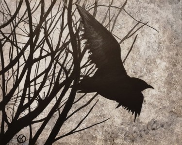 Painting titled "Nevermore" by Pablo Toledo, Original Artwork, Acrylic