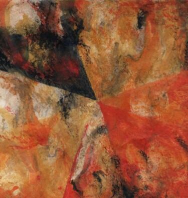 Pittura intitolato "Terribille nella su…" da Pablo Caso, Opera d'arte originale, Acquarello
