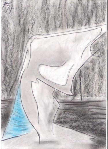 Drawing titled "(Sin titulo)" by Pablo J García, Original Artwork