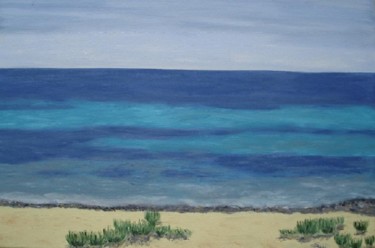 Pintura titulada "Paisaje mar" por Pablo Setti-Oleos, Obra de arte original