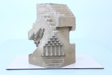 Scultura intitolato "MEXIKOÓ" da Pachca, Opera d'arte originale, Cemento