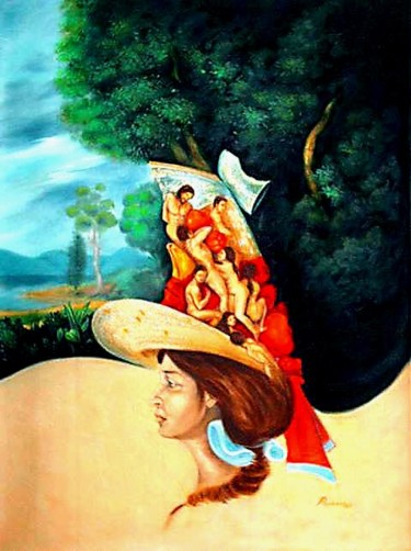 Pintura intitulada "Salvese quien pueda" por Jose De Jesus Pacheco Cruz, Obras de arte originais