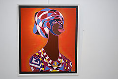 Peinture intitulée "Bamako2" par Paco Sagasta, Œuvre d'art originale