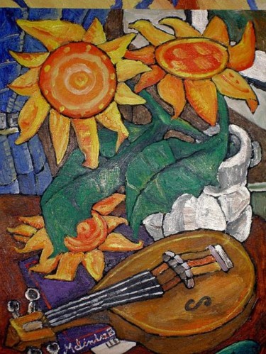 Pintura titulada "Aroma musical" por Paco Melendez, Obra de arte original