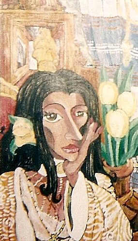 Pintura titulada "SEÑORA" por Paco Melendez, Obra de arte original