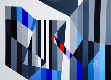 Malerei mit dem Titel "kaleidoscope 2" von Paddy, Original-Kunstwerk, Acryl