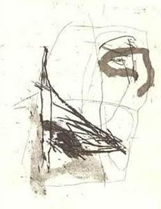 Gravures & estampes intitulée "sans titre" par Istvan Peto, Œuvre d'art originale, Gravure