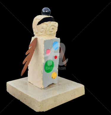 雕塑 标题为“"FOU NOIR" (Collect…” 由Pagès Du Pilou, 原创艺术品, 石