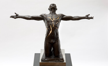 Скульптура под названием "Illumination (third…" - Paige Bradley, Подлинное произведение искусства, Бронза