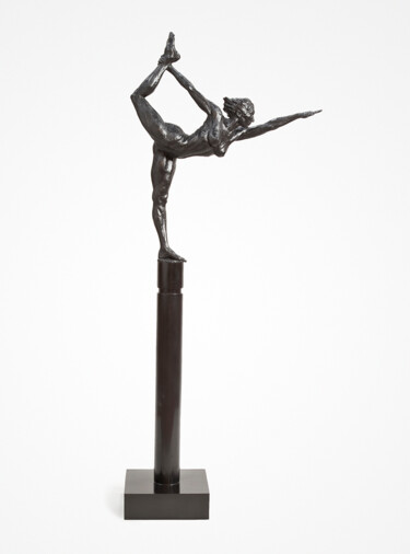 Scultura intitolato "Visionary Column" da Paige Bradley, Opera d'arte originale, Bronzo