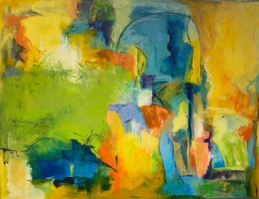 Картина под названием "Untitled - 8423" - Betsy Cole, Подлинное произведение искусства, Масло