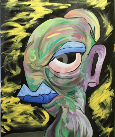 Painting titled "Yea OK" by Paintdouglas, Original Artwork