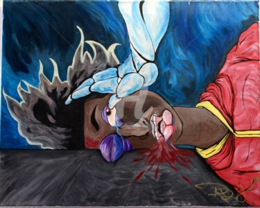 Painting titled "I Had A NightMare O…" by Paintdouglas, Original Artwork, Acrylic