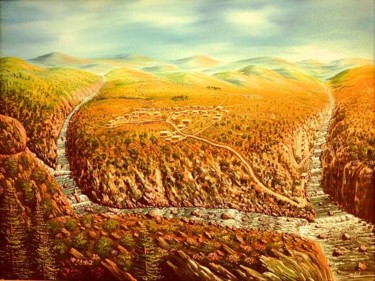 "Yssıbağ Köyü 8" başlıklı Tablo Painter Poet Penman tarafından, Orijinal sanat, Petrol