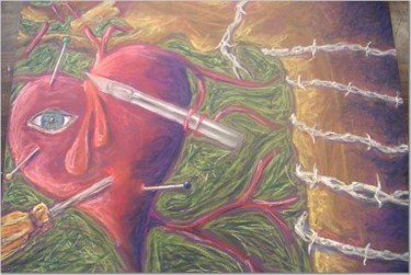 Painting titled "Emotional Target Pr…" by Brittany Sundgren, Original Artwork