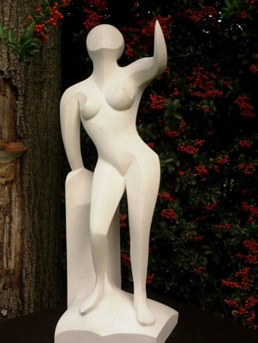 Sculpture intitulée "victoire" par Pakau, Œuvre d'art originale
