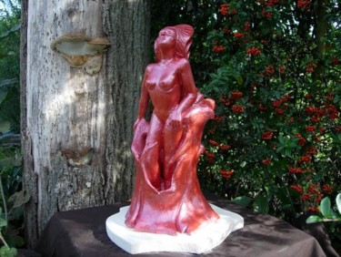 Sculpture intitulée "LOUBAFINE" par Pakau, Œuvre d'art originale