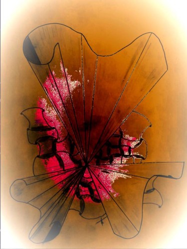 Digitale Kunst mit dem Titel "Br-arrow" von Pakokante, Original-Kunstwerk