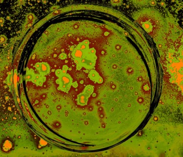 Digital Arts με τίτλο "Microbial colonies" από Pakokante, Αυθεντικά έργα τέχνης, 2D ψηφιακή εργασία